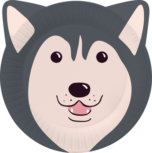 

Набор тарелок бумажных ND Play Собачки с ушками 23 см 6 шт.