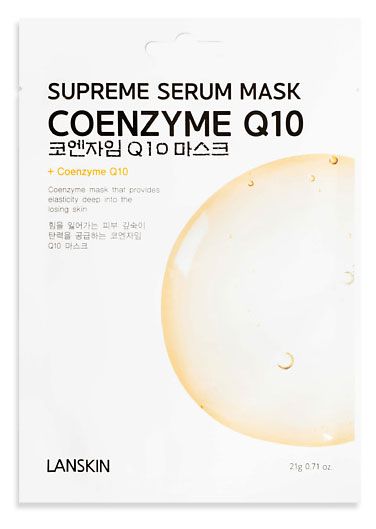 

Маска для лица LanSkin тканевая Supreme serum mask с коэнзимом Q10