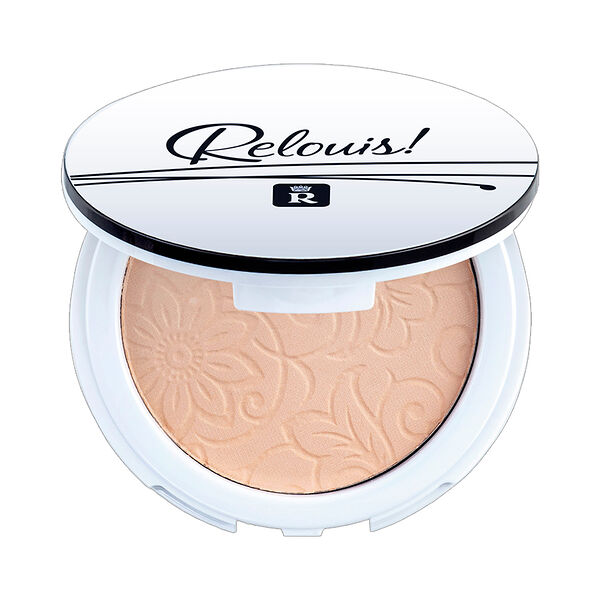 Пудра компактная матирующая RELOUIS теплый беж тон 05
