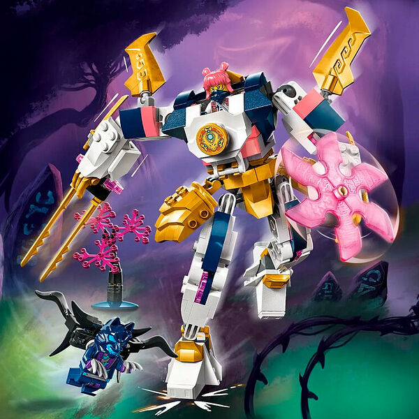 Конструктор LEGO Ninjago 71807 Конструктор Элементальный технический робот Соры