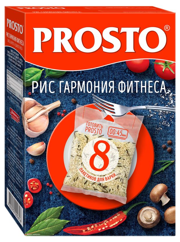 

Рис Prosto Гармония фитнеса 8 шт. х 62.5 г