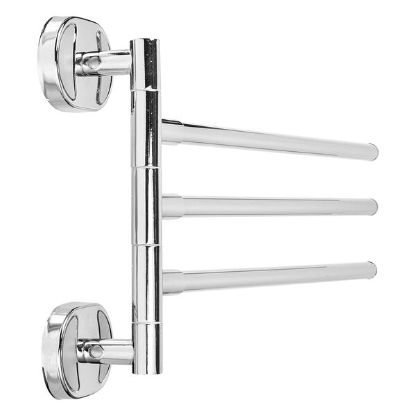 Vetta полотенцедержатель поворотный тройной, скрытое крепление, хром, нерж.сталь, 35,7x18,6x6,1