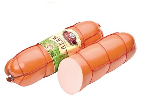 

Колбаса вареная из мяса индейки СИБИРСКИЕ КОЛБАСЫ Инди
