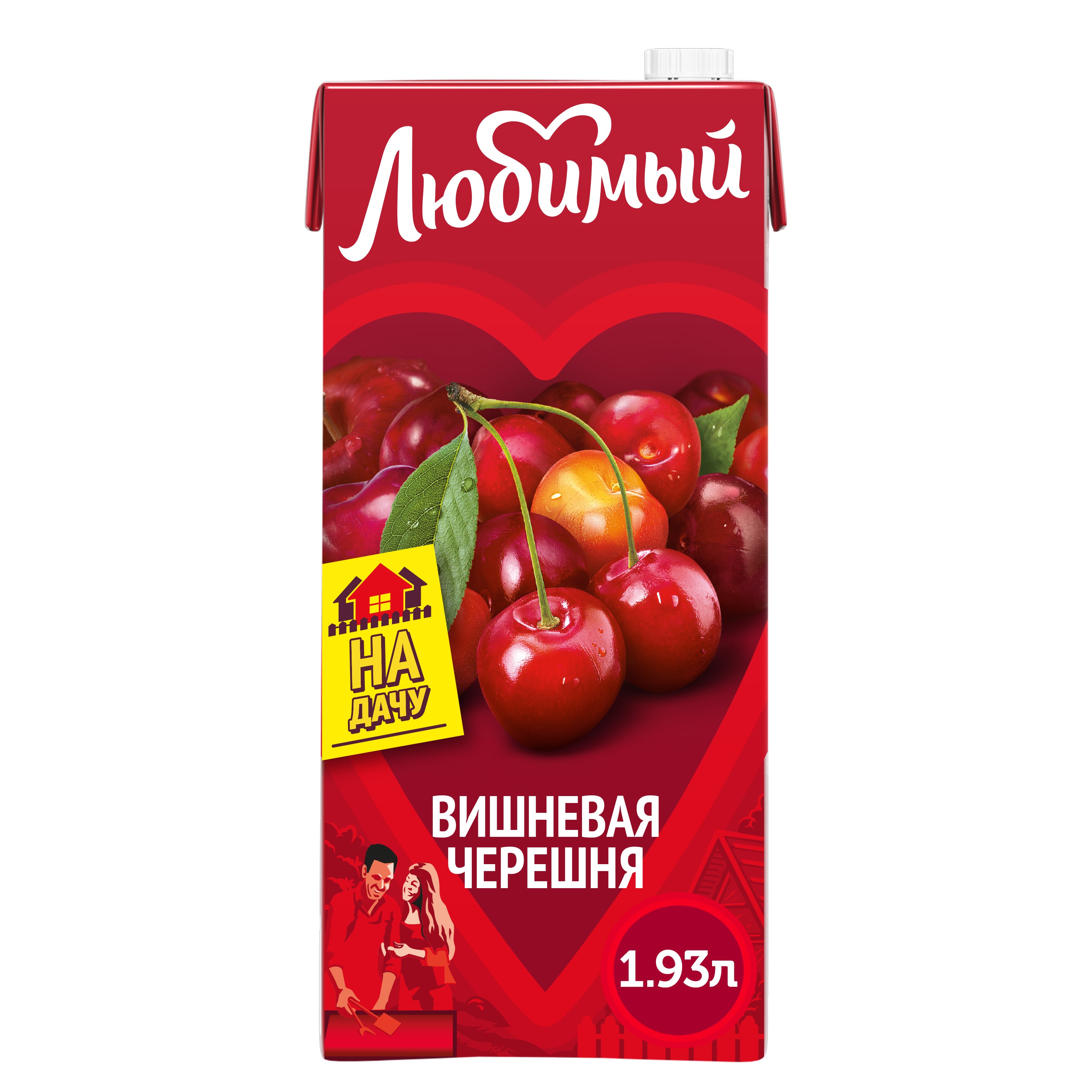 

Напиток сокосодержащий Любимый Вишневая черешня 1.93 л