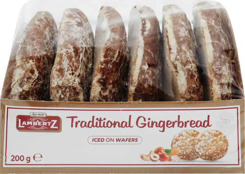 

Пряники Henry Lambertz на тонкой вафле в глазури 200 г