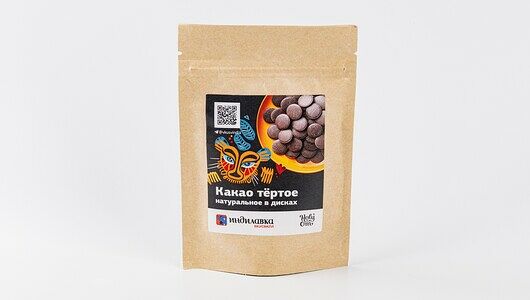 Какао тёртое натуральное в дисках 50г