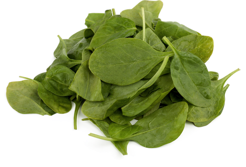 

Шпинат свежий вес