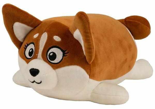 Подушка-игрушка Смолтойс Корги-валик, 30x21 см