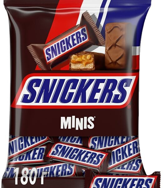 Шоколадный батончик Snickers Minis 180г