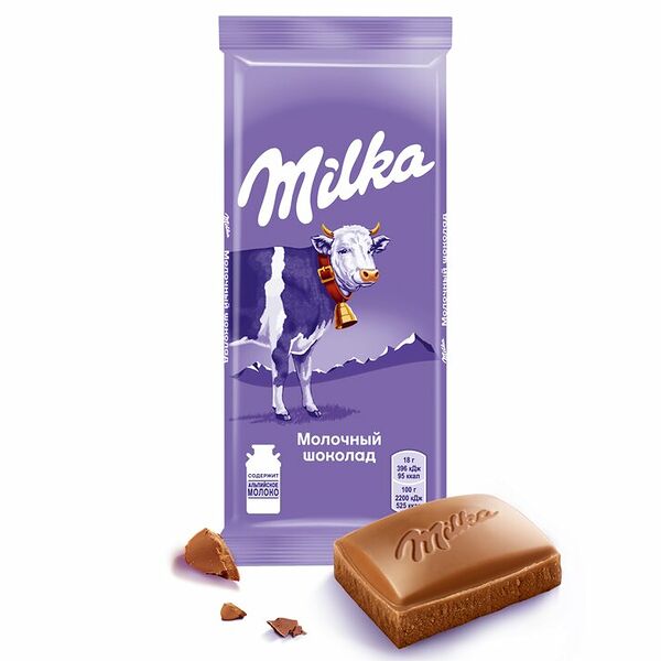 Шоколад молочный Milka, 85г