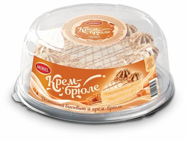 Торт Mirel Крем-брюле, 750 г