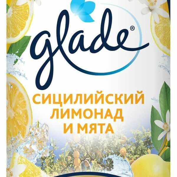 Освежитель воздуха Glade Сицилийский лимонад и мята