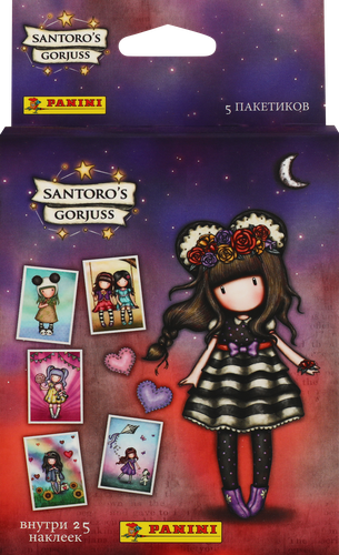 

Наклейки Panini Gorjuss блистер 25 шт.