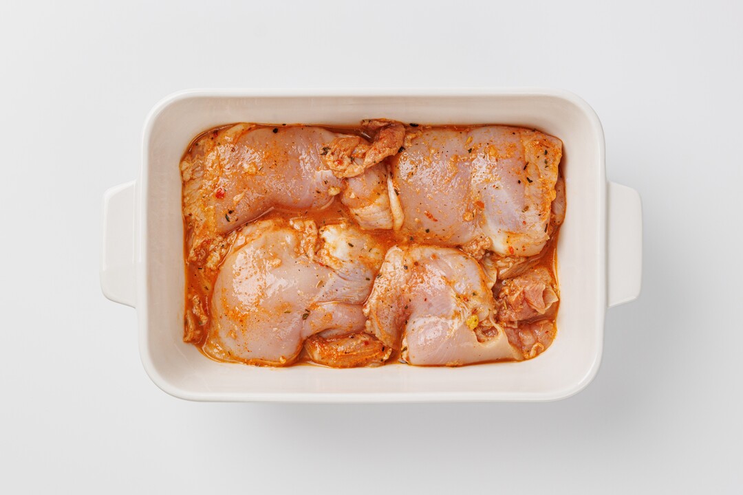 

Мясо бедра цыпленка-бройлера бескостное по-Тифлисски, 500г