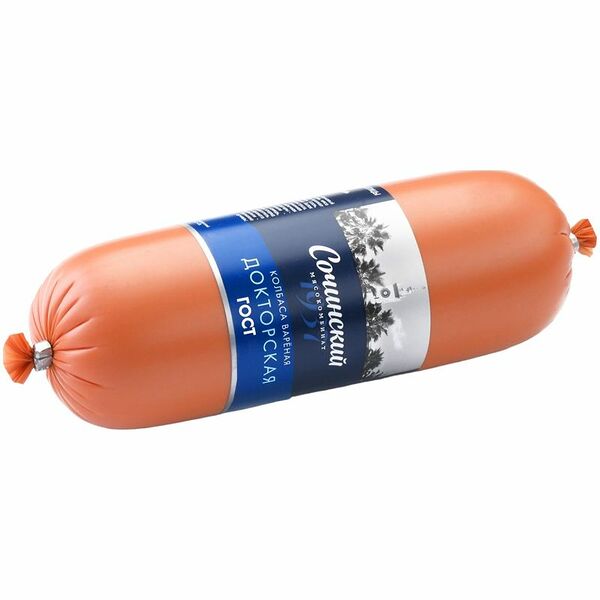 Колбаса вареная Сочинский мясокомбинат Докторская ГОСТ 450 г