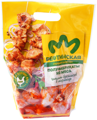 

Шашлык РЕФТИНСКАЯ из голени цыпленка-бройлера в брусничном маринаде охл вес до 2.1кг