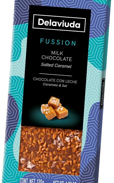 Шоколад Delaviuda Молочный Соленая карамель 120г