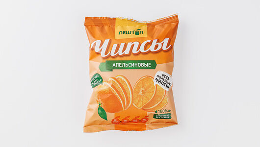 Чипсы апельсиновые Newton, 25г