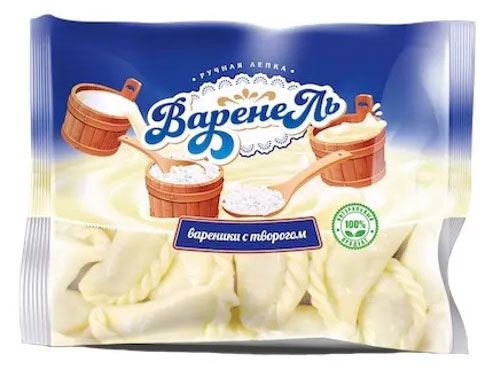 

Вареники ТМ Варенель с творогом 900 г