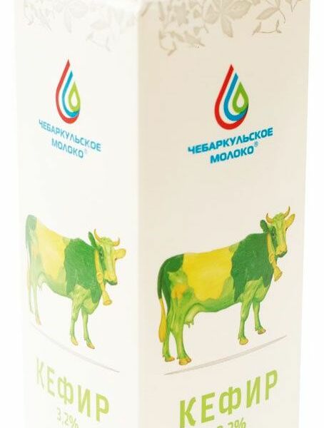 Кефир Чебаркульское молоко 3.2%, 1 кг