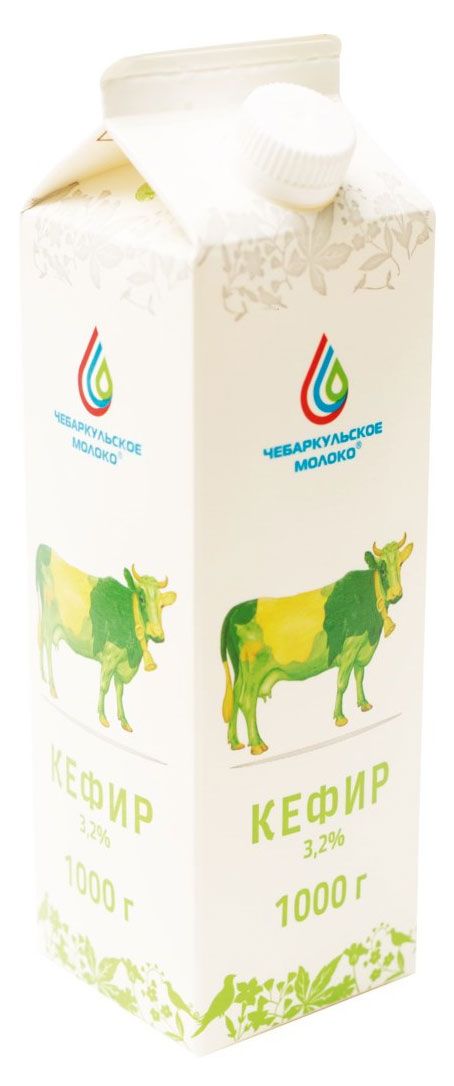 

Кефир Чебаркульское молоко 3.2%, 1 кг