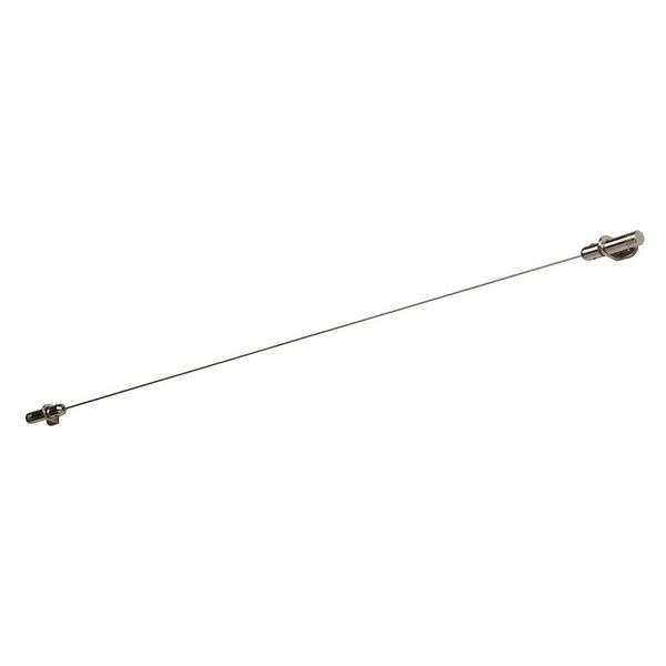 Карниз однорядный тросовой Арт-Декор, 2 м, натяжной механизм, металл