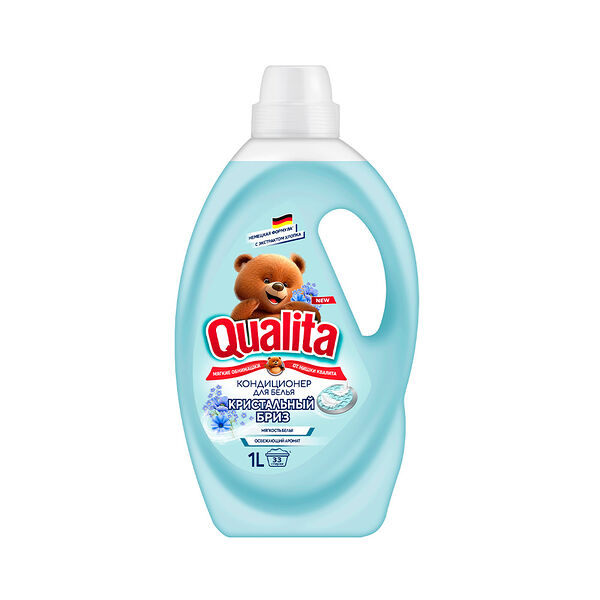 Кондиционер для белья MORNING FRESHNESS флакон 1000мл QUALITA