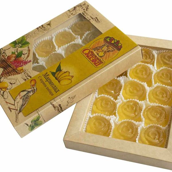 Мармелад желейный формовой Мармеладная сказка с корнем имбиря