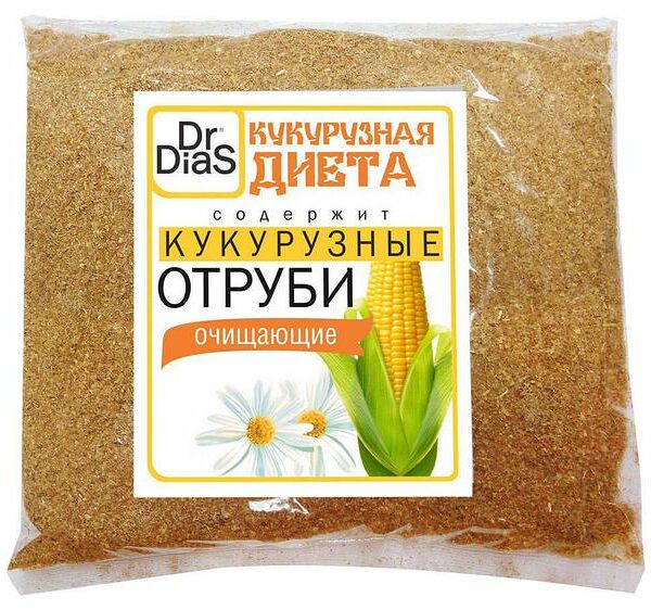 Отруби кукурузные Dr.DiaS очищающие 180 г