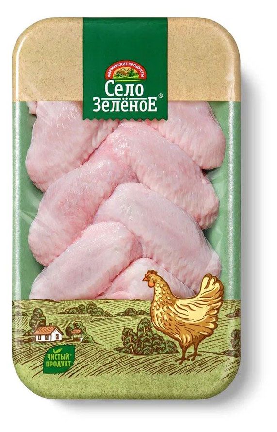 

Крыло куриное Село Зеленое охлажденные вес