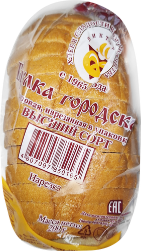 

Булка Виктория Городская в нарезке 200 г