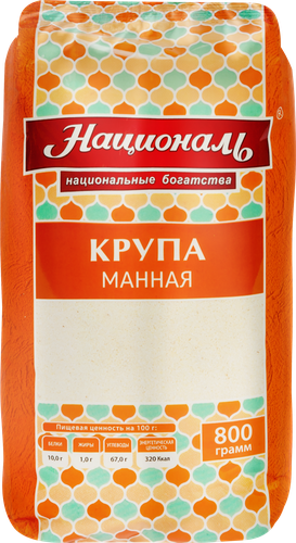 

Крупа манная Националь 800 г