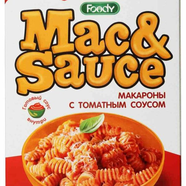 Макаронные изделия с томатным соусом Неаполитана Mac&Sauce