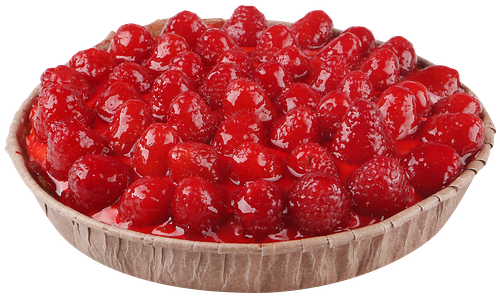 Пирог бисквитный ЛЕНТА FRESH с малиной и кокосом, 700г