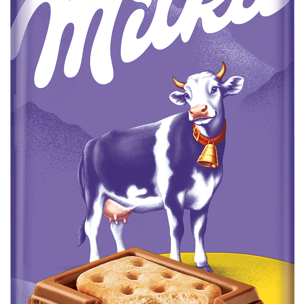 Шоколад молочный Milka с соленым крекером TUC, 87 г