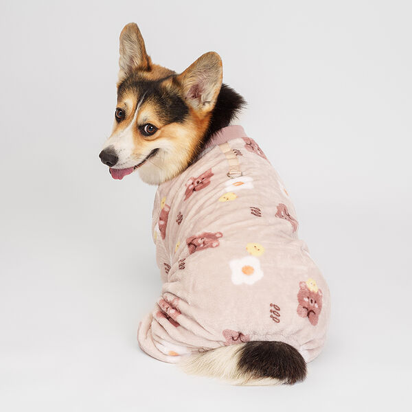 Комбинезон для собак Petmax 4XL бежевый мальчик