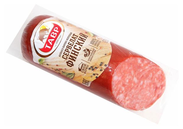 

Салями Тавр финская копчено-вареная с можжевельником 300 г