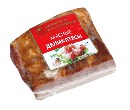 

Грудинка копчено-вареная МК КИРОВСКИЙ Восточная, весовая