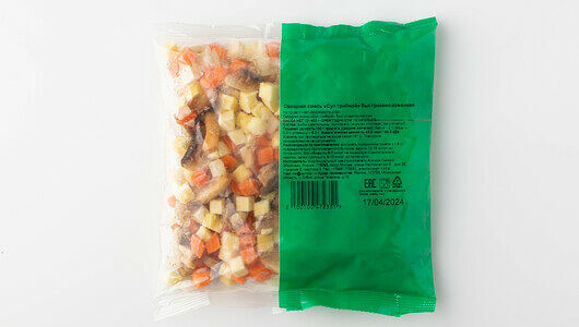 Овощная смесь Суп грибной быстрозамороженная