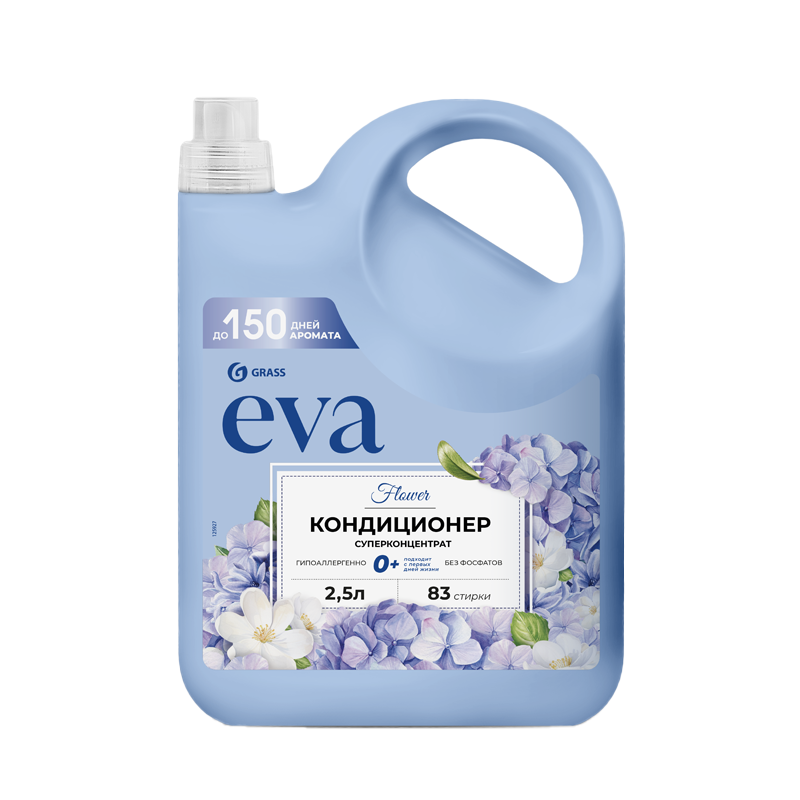 

Кондиционер для белья Grass Eva Flower концентрированный 2.5 л