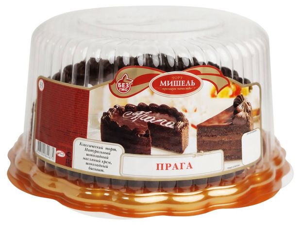 

Торт бисквитный МИШЕЛЬ Прага 900г