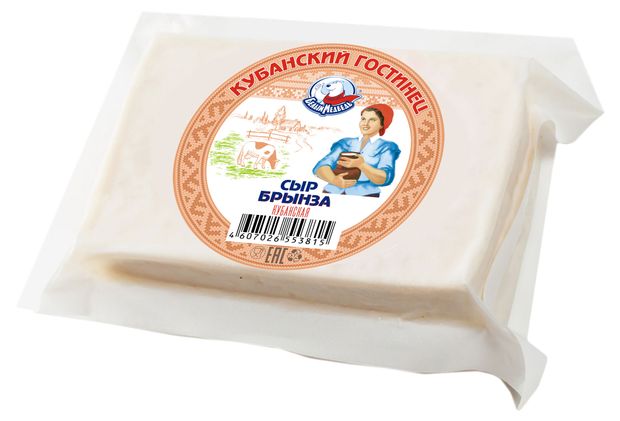 

Сыр рассольный Кубанский Гостинец брынза 40%