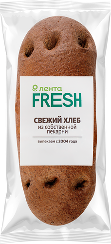 П/ф Хлеб заварной ЛЕНТА FRESH Рижский, на закваске 500 г