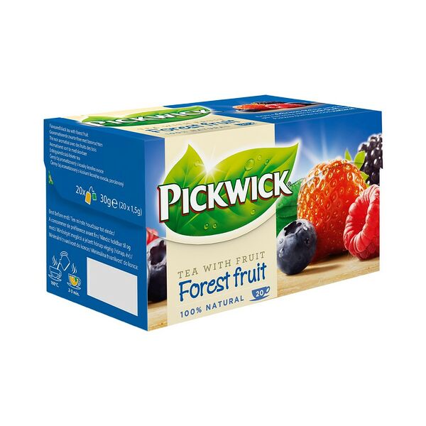 Чай черный Pickwick/Пиквик аром с кус лесных ягод пак 20*1,5г