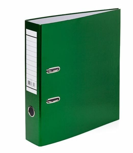 Папка-регистратор Sigma зеленая, 70 мм