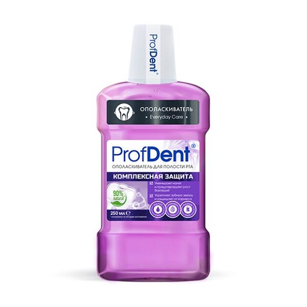 Ополаскиватель для полости рта ProfDent Комплексная защита 250 мл