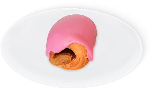 Булочка Сибирский хлеб чудо с конфитюром 80 г