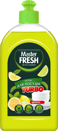 

Средство для посуды Master Fresh Turbo Цитрус 500 мл