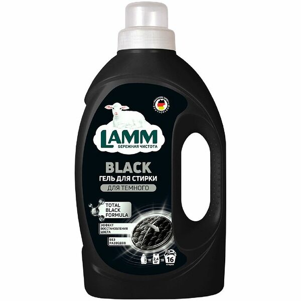 Гель для стирки Lamm для темного белья 1040 мл