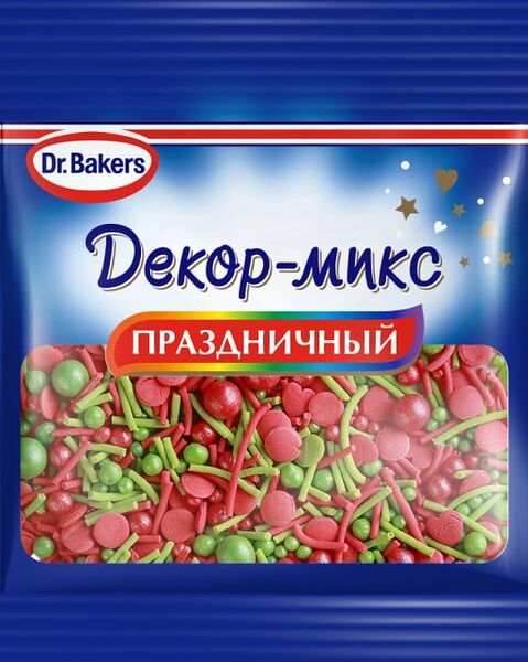Декор-микс Dr.Bakers Праздничный 10г